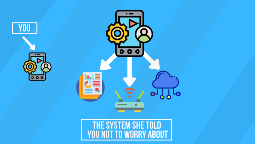 The VoIP system she tells you not to worry about